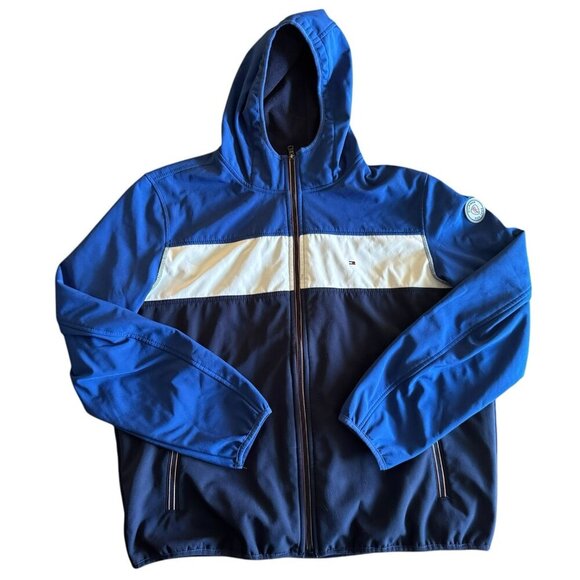 Tommy Hilfiger Other - Tommy Hilfiger Windbreaker With Hood Size XL Great Condition